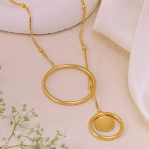 Elara Circle Link Necklace